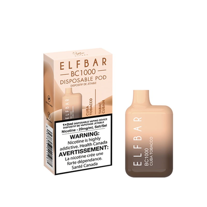 Elfbar BC1000 – Cuba Tobacco