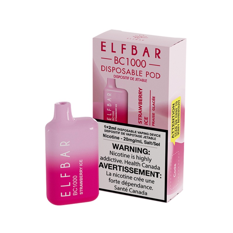 ELFBAR BC1000 – Strawberry Ice