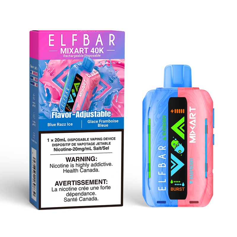 ELFBAR MixArt40K – Blue Razz Ice