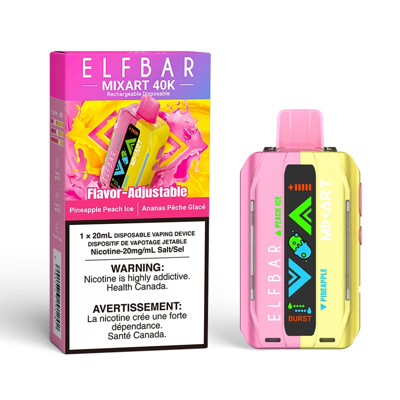 ELFBAR MixArt40K – Pineapple Peach Ice