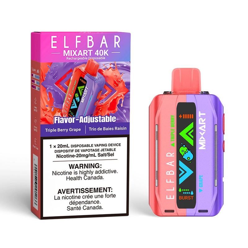 ELFBAR MixArt40K – Triple Berry Grape