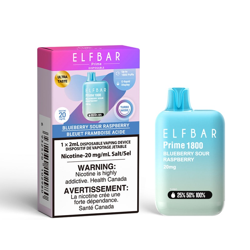 ELFBAR Prime – Blueberry Sour Raspberry