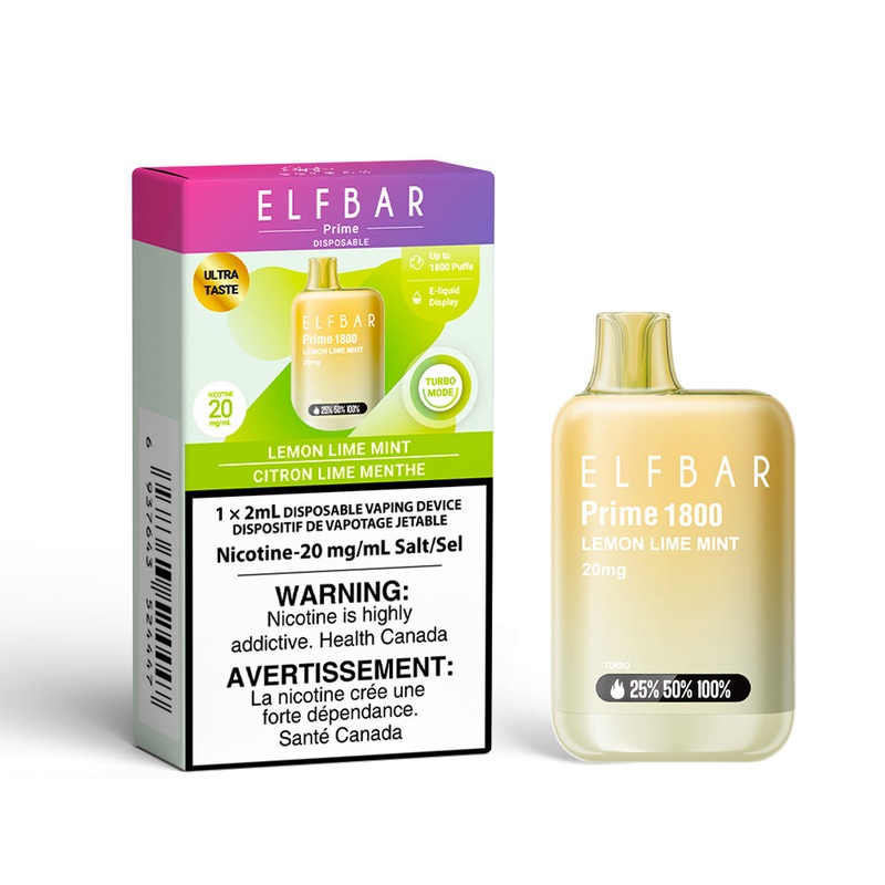 ELFBAR Prime – Lemon Lime Mint