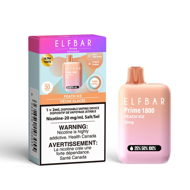 ELFBAR Prime – Peach Ice