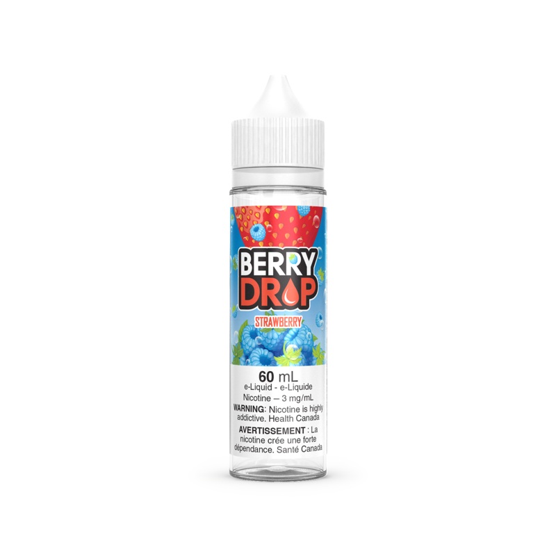 Berry Drop – Strawberry [FED]|0 mg|3 mg|6 mg|12 mg|60 mL
