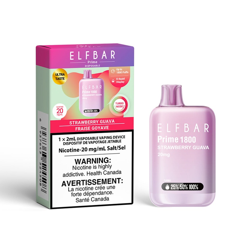 ELFBAR Prime – Strawberry Guava