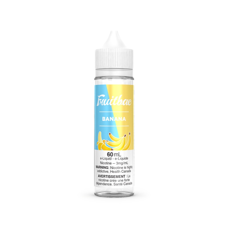 Fruitbae – Banana [FED]|0 mg|3 mg|6 mg|12 mg|60 mL