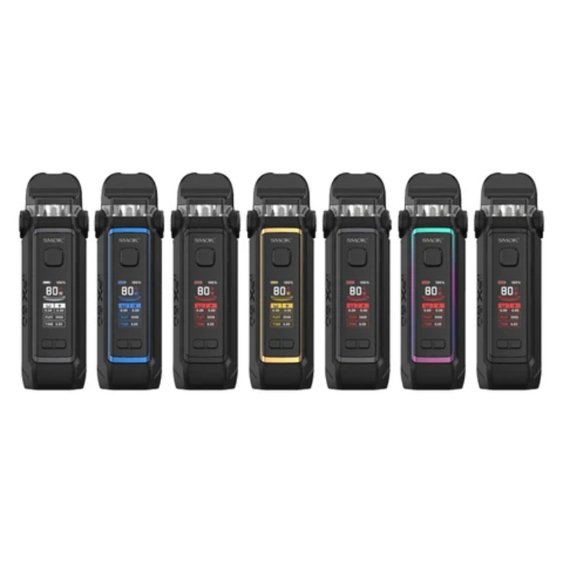 SMOK – IPX 80 Kit CRC|Blue|Black Carbon Fiber|Red|Fluid Black/Grey|Fluid 7-Color|Grey|Brown