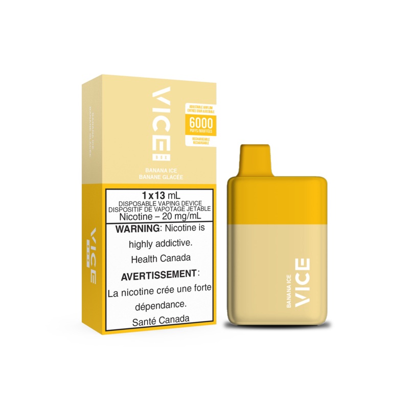 Vice Box – Banana Ice [FED]|20 mg|0 mg|13 mL