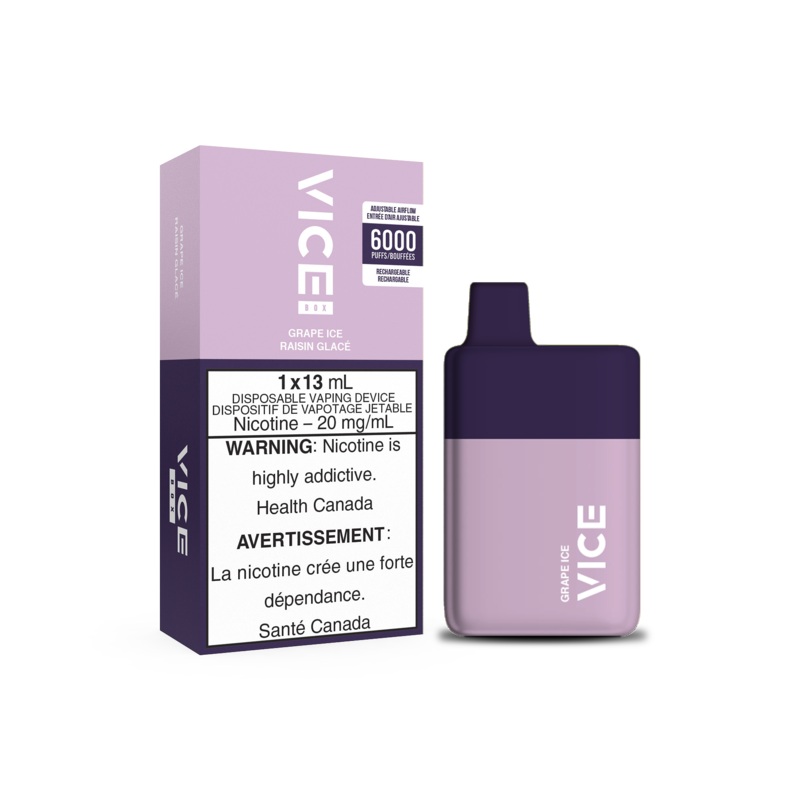 Vice Box – Grape Ice [FED]|20 mg|13 mL