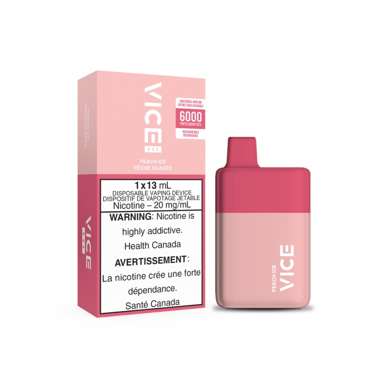 Vice Box – Peach Ice [FED]|20 mg|13 mL
