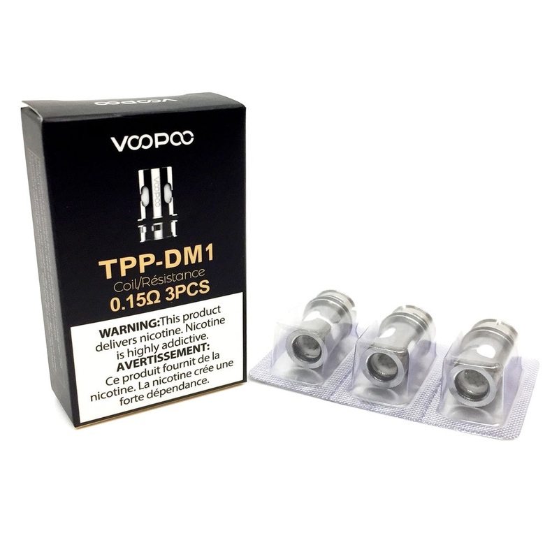 Voopoo – TPP (Drag 3/Drags X/S Pro) Coils (Pack of 3)