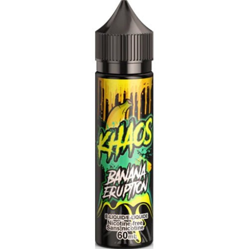Khaos – Banana Eruption [FED]|0 mg|12 mg|3 mg|6 mg|60 mL|100 mL