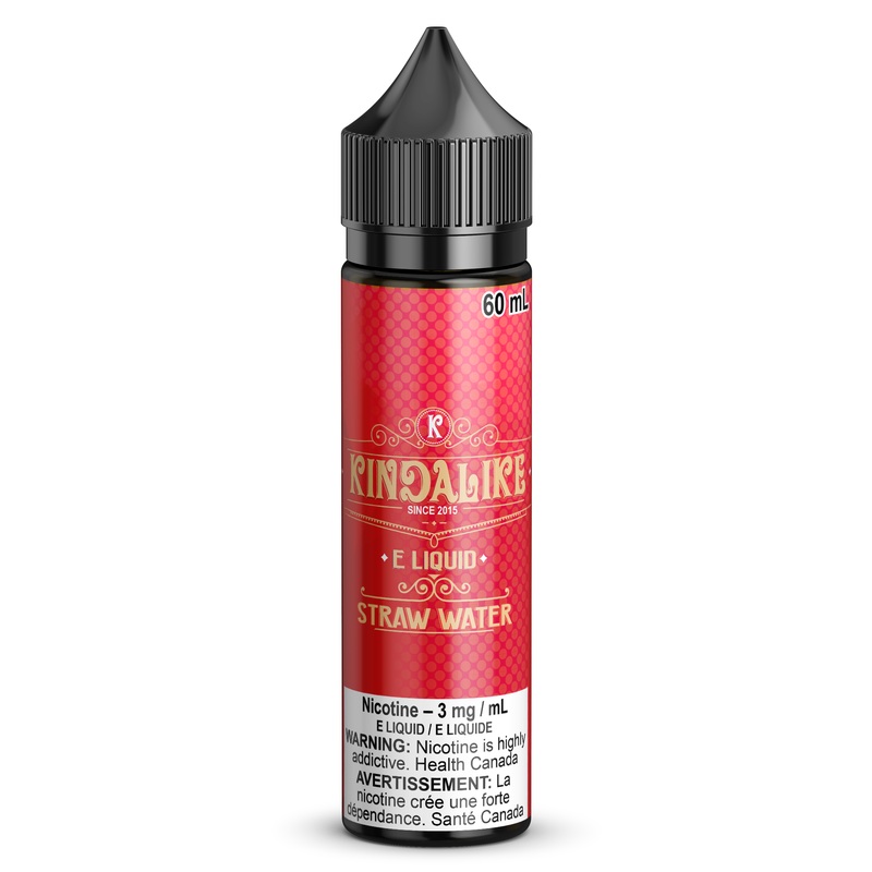 Kindalike – StrawWater [FED]|6 mg|0 mg|3 mg|12 mg|60 mL