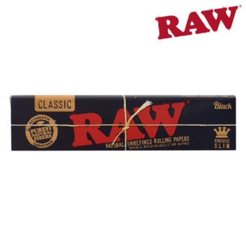 Raw – Black King Size Slim