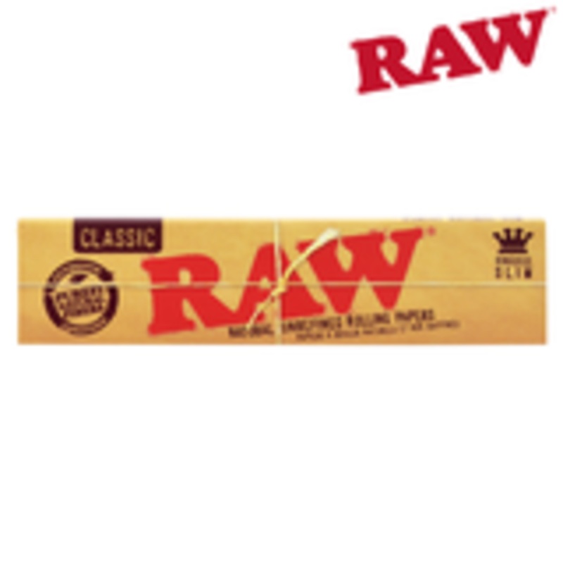 Raw – Classic King Size Slim, Pack/32