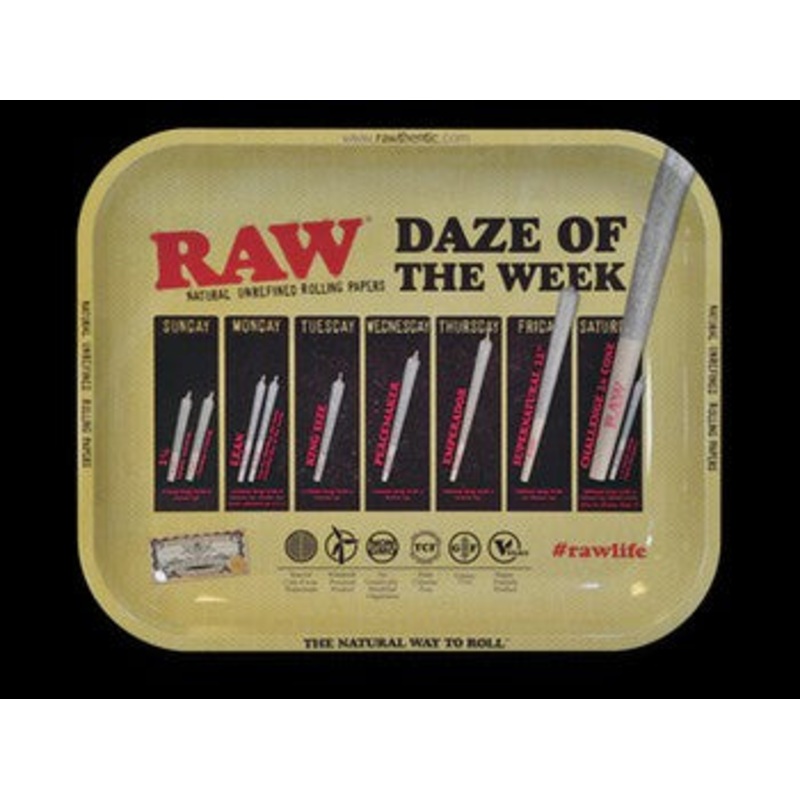 Raw – Daze Of The Week Large Tray