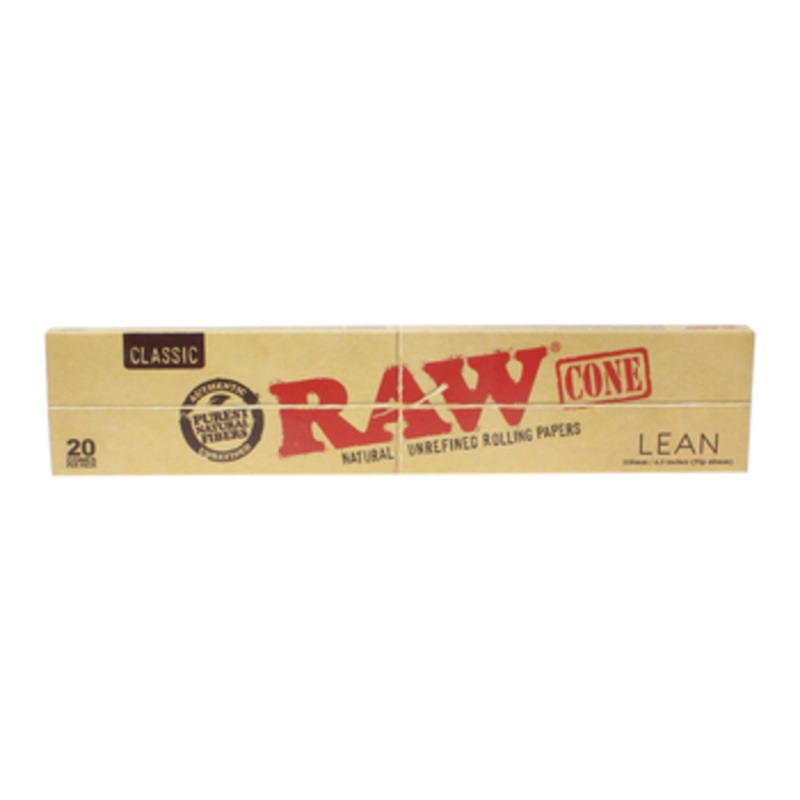 Raw – Lean Pre-Rolled Cones (Pack of 20)
