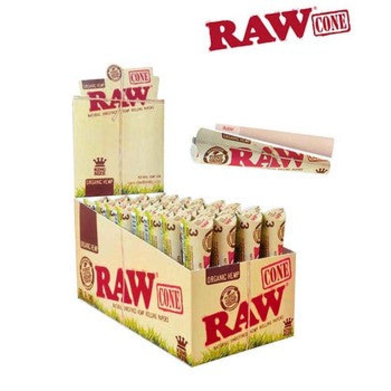 Raw – Organic Cones King Size (Pack of 3)