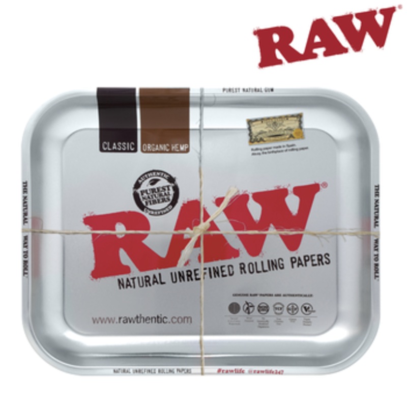 Raw – Steel Rolling Tray – LRG