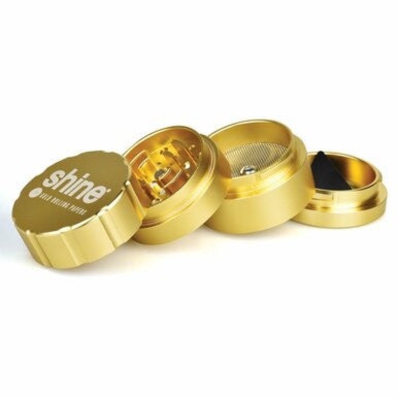 Shine – 24K Gold 4-Pc Grinder