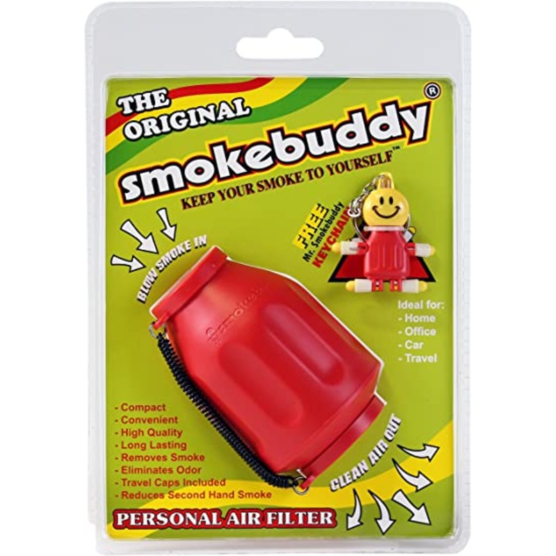 Smoke Buddy – Air Filter|Green|Black|Vegas|Lime Green|White|Purple|Camo|SE Cares|Grenade|Evil|Tie Dye|Blue|Teal|Wood|Red|Pink|Glow in the Dark White|Eco White|Eco Green