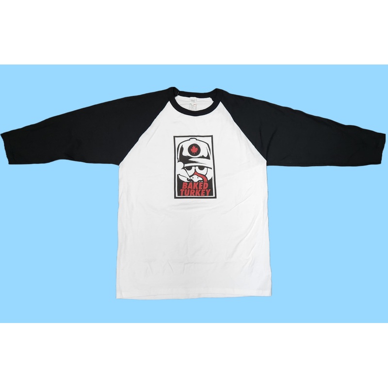 Baked Goods – Logo Raglan|Red|Small