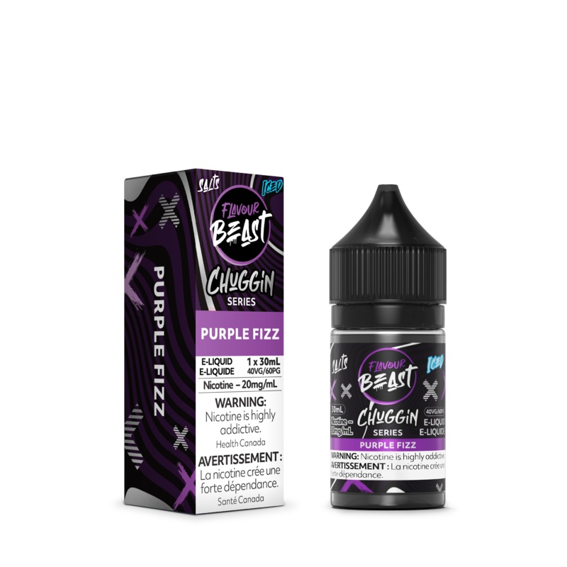 Flavour Beast E-Liquid – Chuggin Purple Fizz [FED]