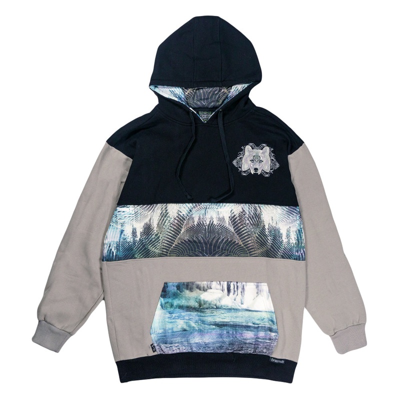Grassroots – Digital Migration Green Tall Hoodie