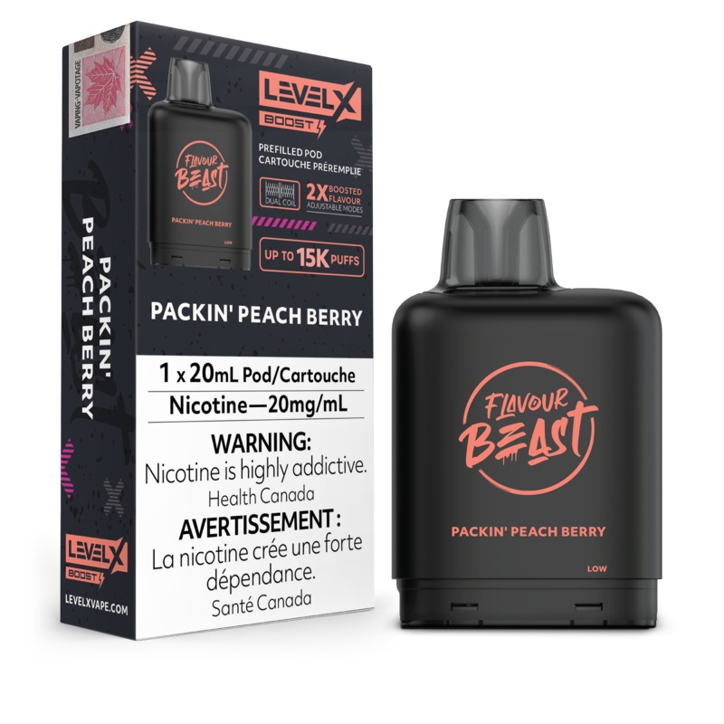 Level X Boost – Packin’ Peach Berry [FED]