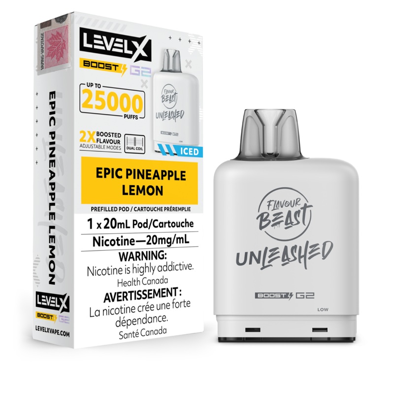 Level X Boost Unleashed- Epic Pineapple Lemon [FED]