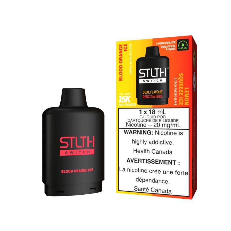 STLTH Loop Switch – Blood Orange Ice and Lemon Squeeze Ice [FED]