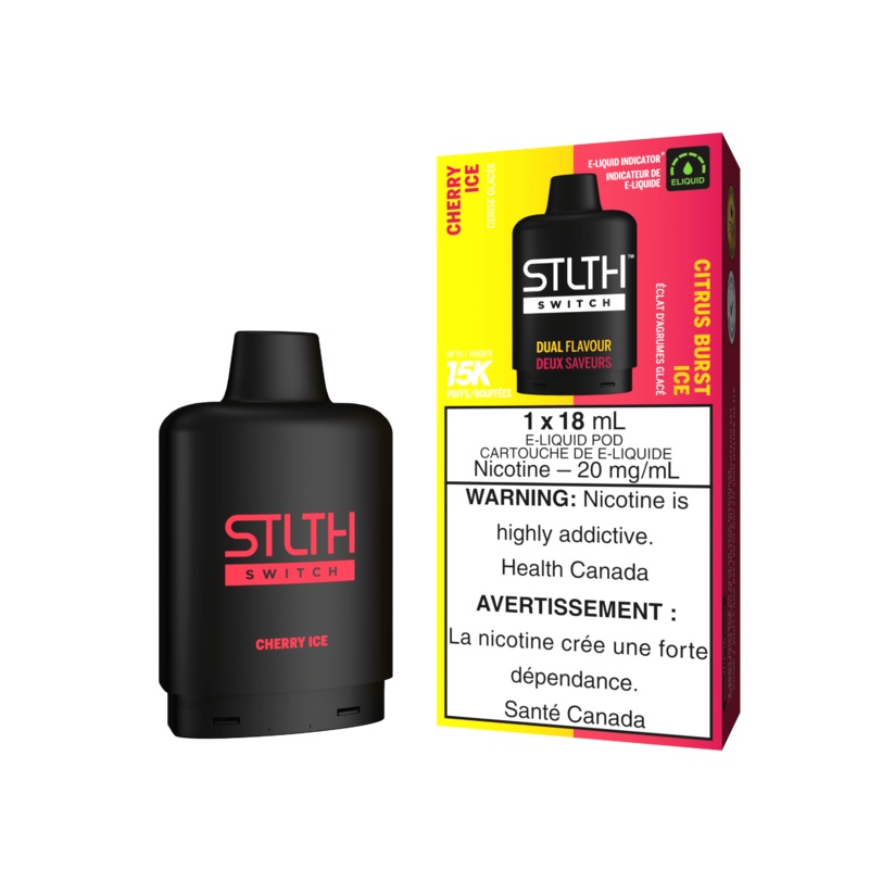 STLTH Loop Switch – Cherry Ice and Citrus Burst Ice [FED]