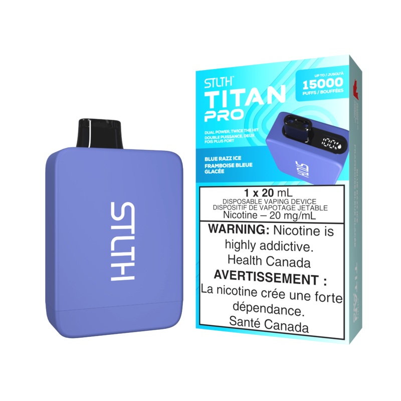 STLTH Titan Pro – Blue Razz Ice [FED]