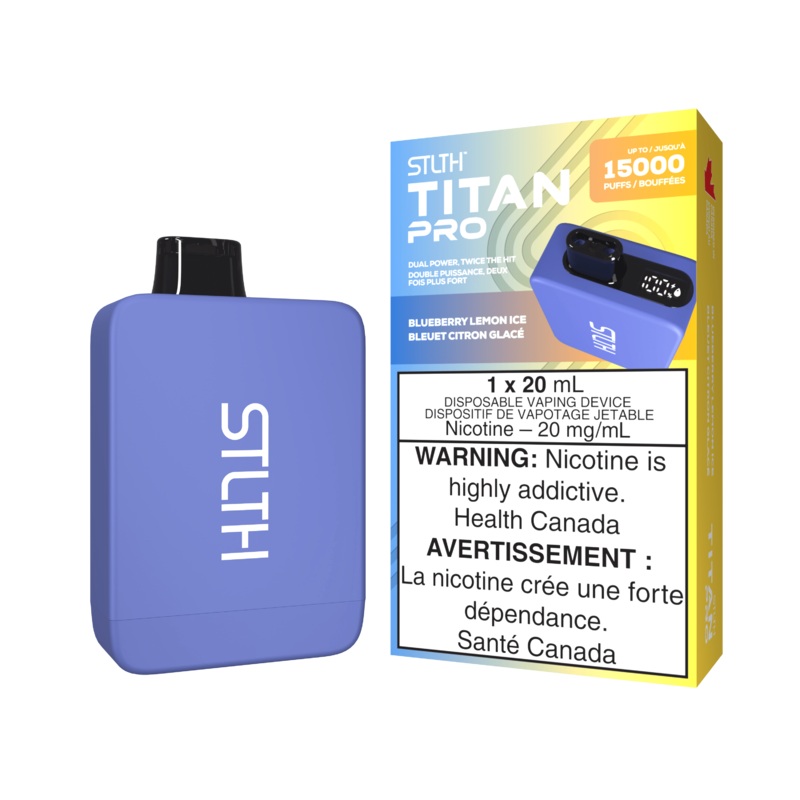 STLTH Titan Pro – Blueberry Lemon Ice [FED]
