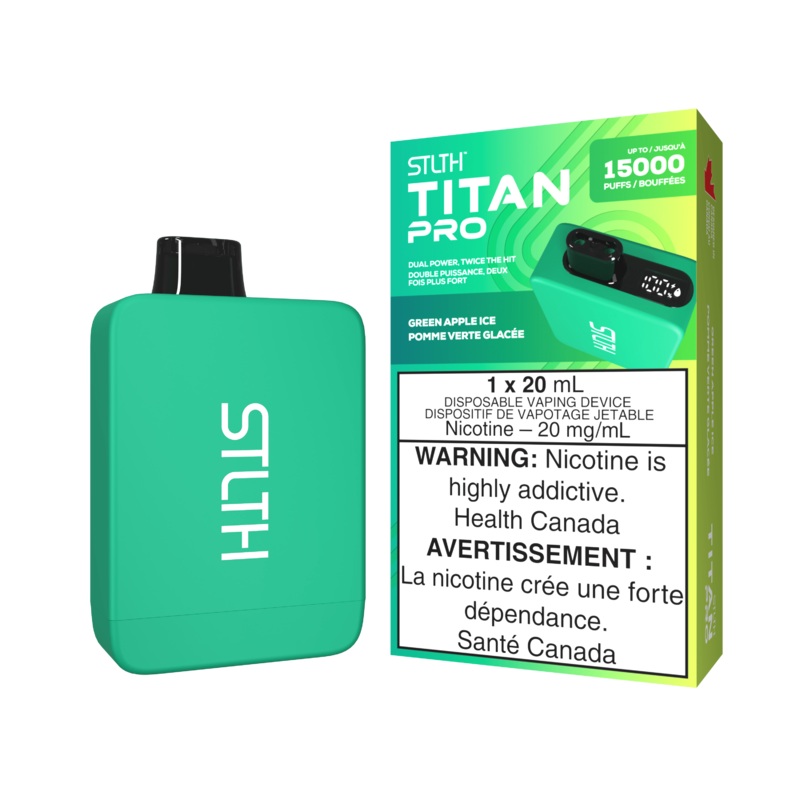 STLTH Titan Pro – Green Apple Ice [FED]