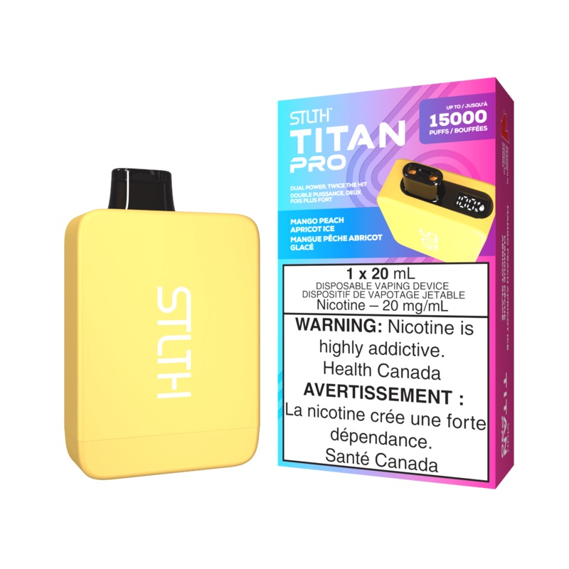 STLTH Titan Pro – Mango Peach Apricot Ice [FED]