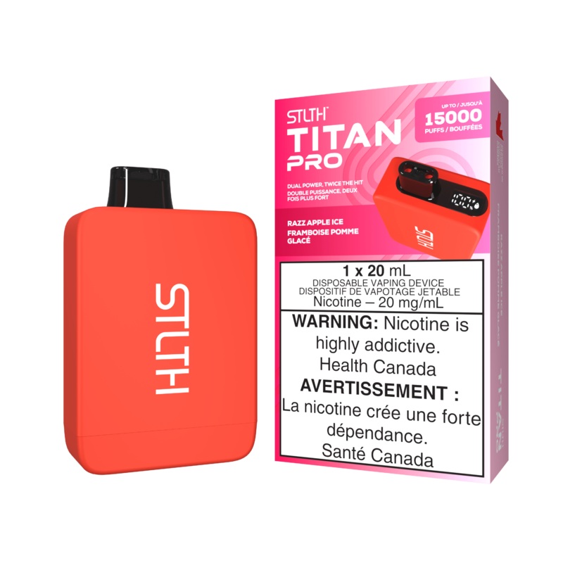 STLTH Titan Pro – Razz Apple Ice [FED]