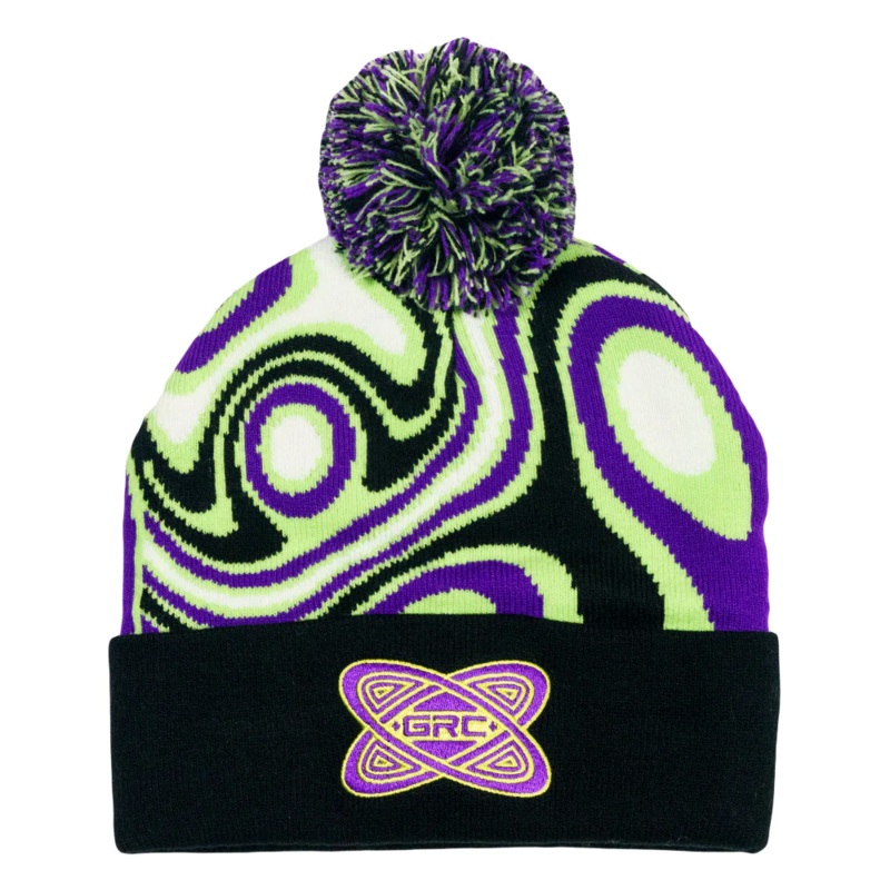 Grassroots – Hacked Seafoam Pom Beanie