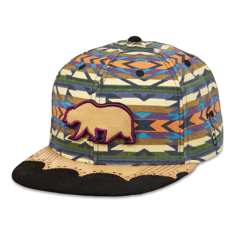 Grassroots – Removable Bear Saguaro Wingtip Strapback Hat