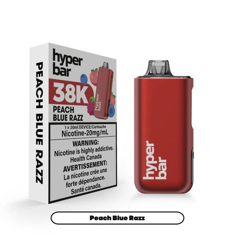 Hyperbar BE38000 – Peach Blue Razz [FED]