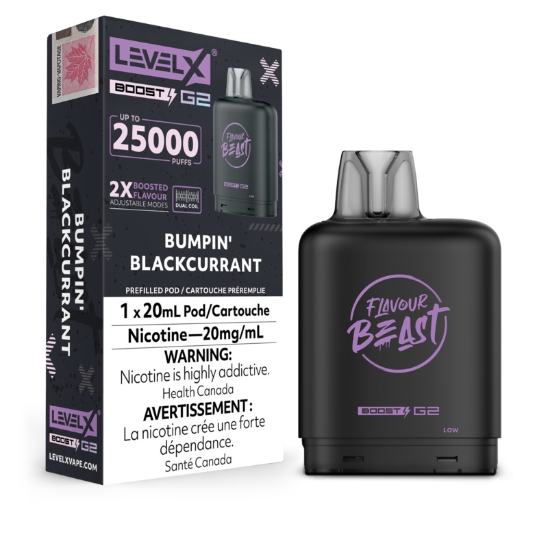 Level X Boost – Bumpin’ Blackcurrant [FED]