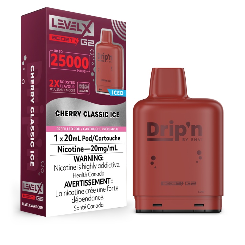 Level X Drip’n Boost – Cherry Classic [FED]