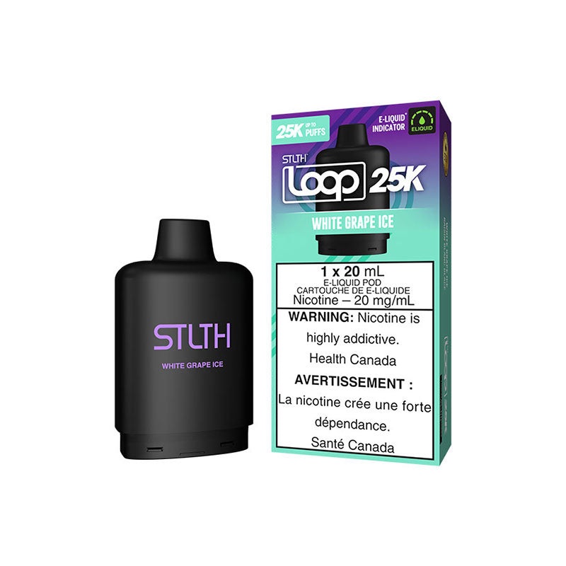 STLTH Loop 25K – White Grape Ice [FED]