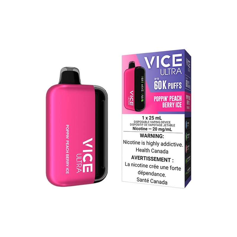 VICE Ultra – Poppin’ Peach Berry Ice [FED]