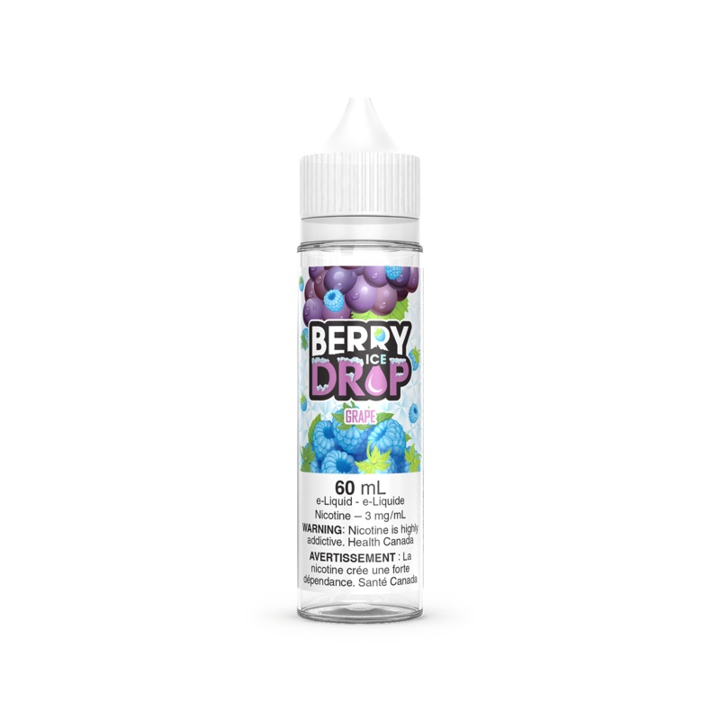 Berry Drop Ice – Grape [MB]|3 mg|6 mg|60 mL