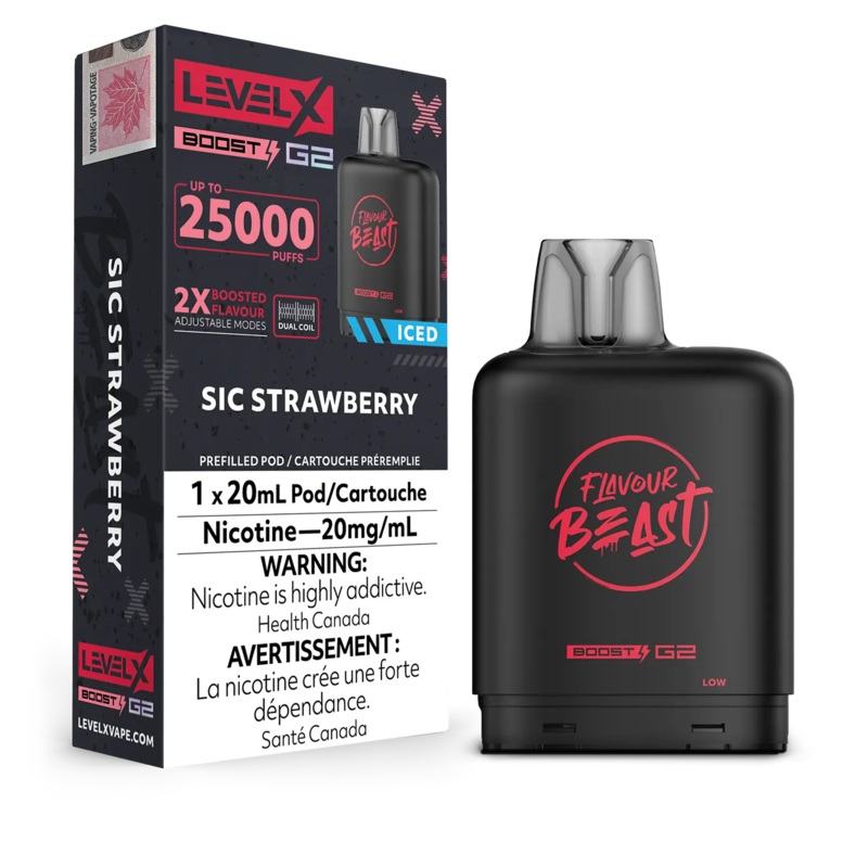 Level X Boost – Sic Strawberry Iced [MB]