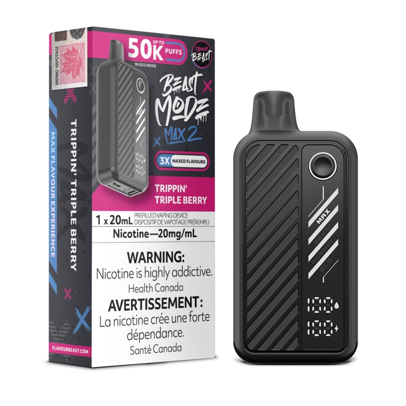 Flavour Beast Beast Mode Max 2 – Trippin’ Triple Berry [MB]