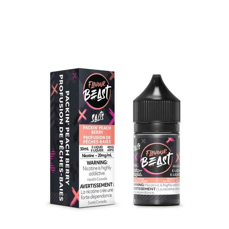 Flavour Beast E-Liquid – Packin’ Peach Berry [MB]