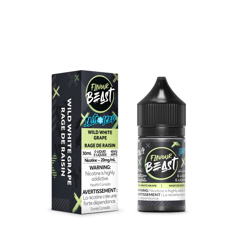 Flavour Beast E-Liquid – Wild White Grape Iced [MB]